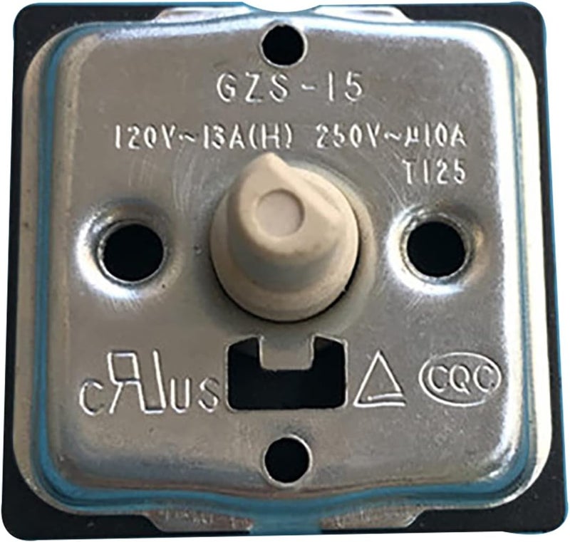 HMHAMA GZS-15 Rotary Switch 4 Position 3 Speed Rotary Electric Heater Switch Fan Speed Selector Switch for Midea Electric Heater Radiator Replacement Part Accessories 10AT125（2 Gear） - Image 1